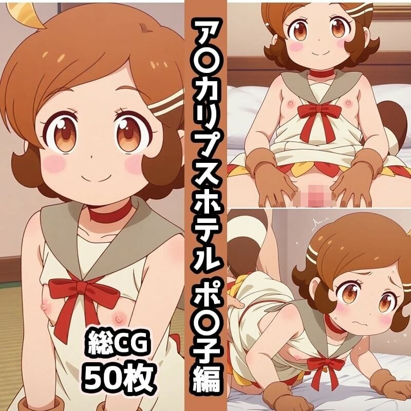 サンプル画像2:ア〇カリプスホテル総集編エロCG集(AI画像館) [d_657650]