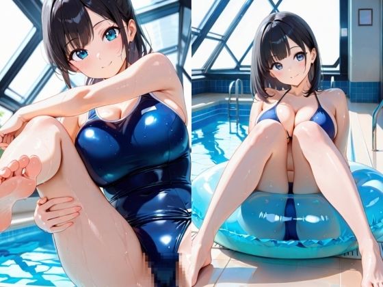 サンプル画像2:犯られたスク水女子(奥野 桃尻) [d_657681]