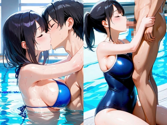 サンプル画像3:犯られたスク水女子(奥野 桃尻) [d_657681]