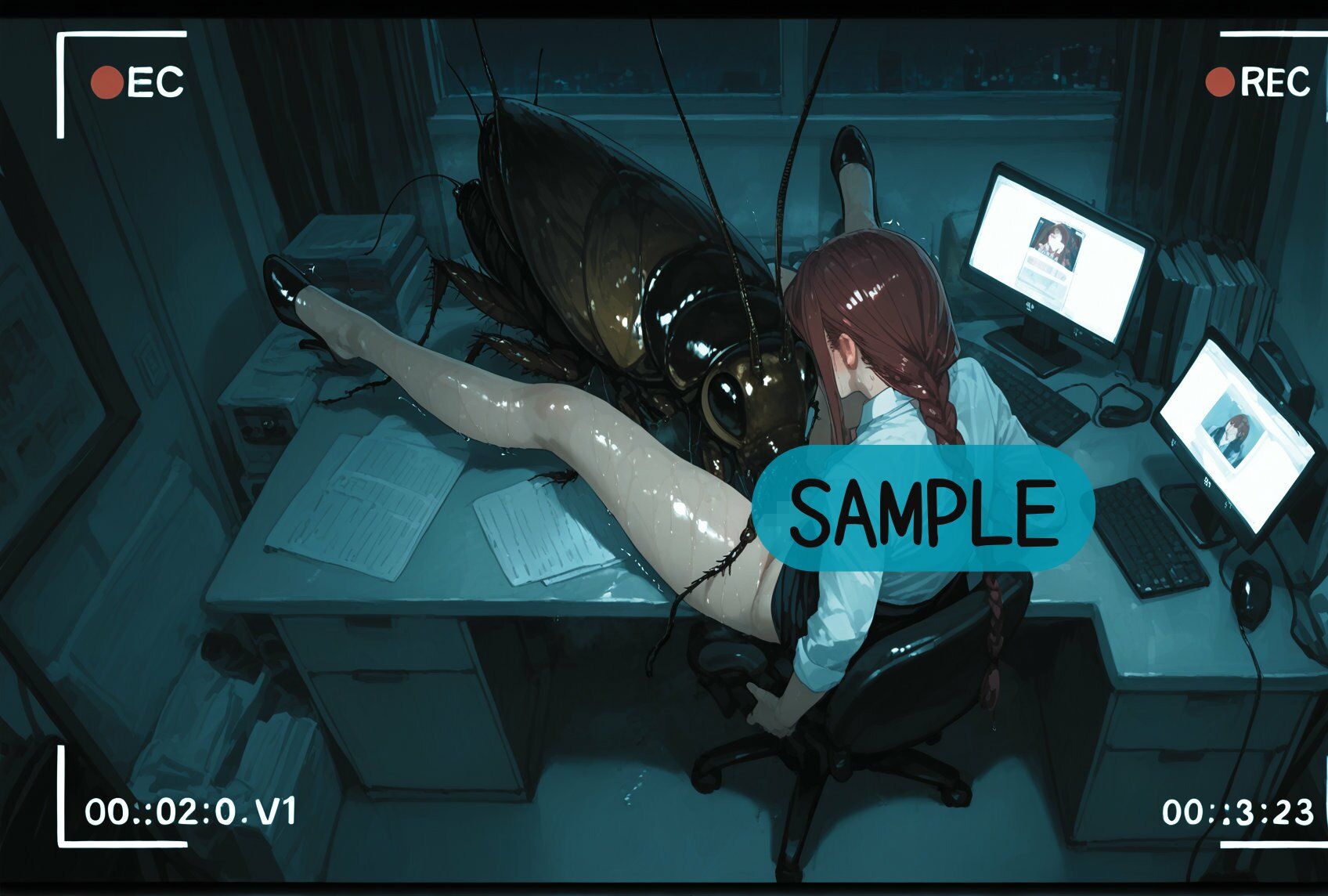 サンプル画像3:特異接触監視記録(ショックしゅう) [d_657687]