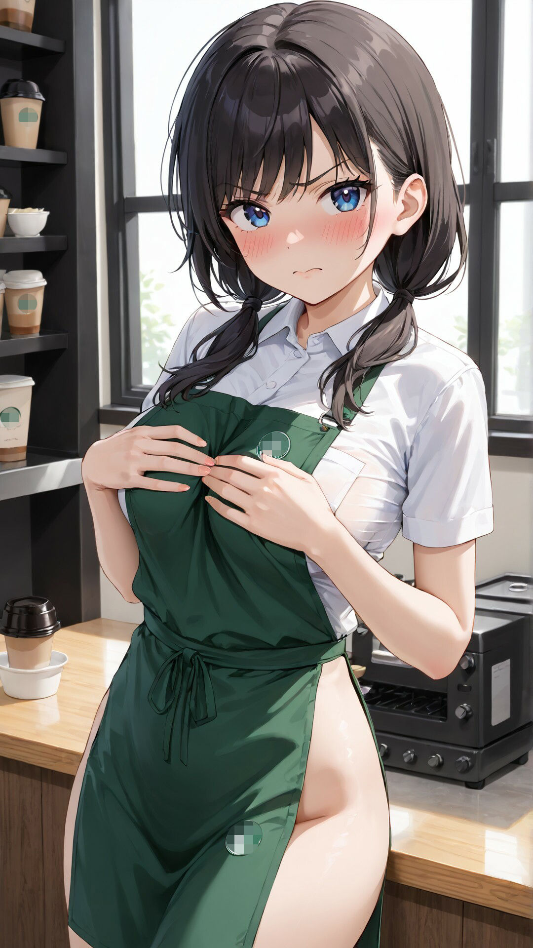 「嫌な顔されながらおっぱい見せてもらう」AIイラスト集 vol.2 | FANZA･ファンザ エロ同人誌･コミック検索サーチ