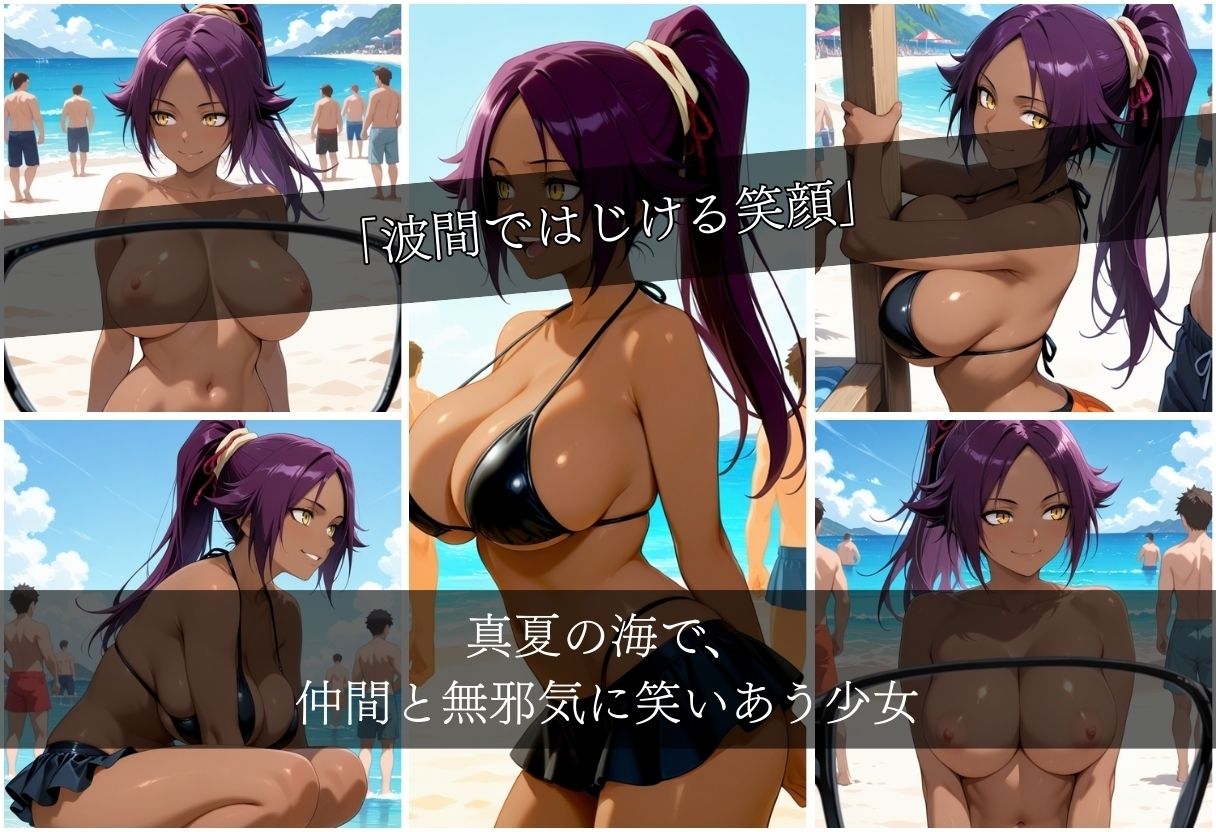 サンプル画像3:浜辺で堕ちた少女の催●調教録〜夜〇編〜(んはは) [d_657755]