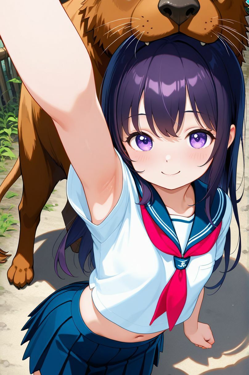 サンプル画像4:あどけな彼女と、夏の制服。(あどけなさに許されて) [d_657802]