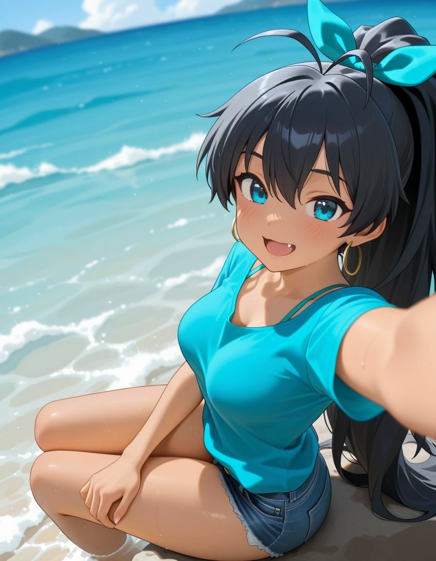 サンプル画像2:甘美な響き 我〇覇響 イラスト集(ShoArt) [d_658001]