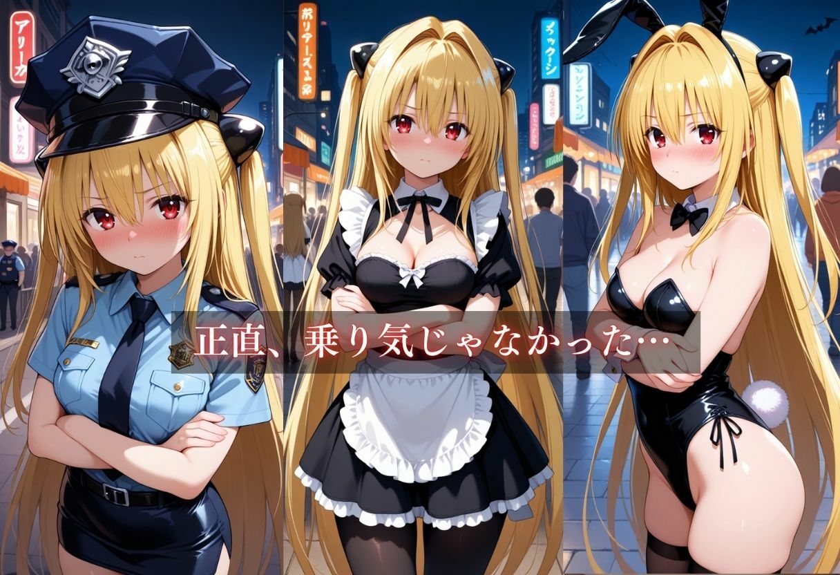 サンプル画像5:コスプレ〜淫らなハロウィン〜ヤミ(ウリボーデザイン) [d_658011]