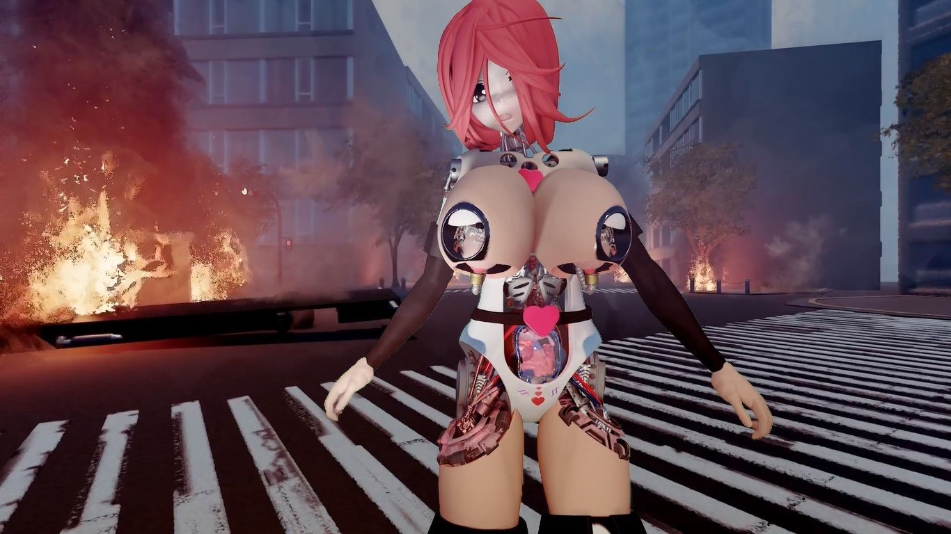 サンプル画像2:不滅のマシンガールズ りおん編第一話スクランブル！(太平洋-りおんとレイナとクシナダヒメ) [d_658028]