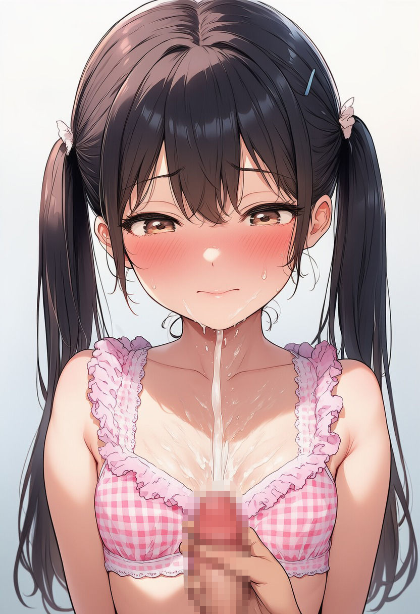 ジ○ニアブラにぶっかけ!(326枚分) 画像5