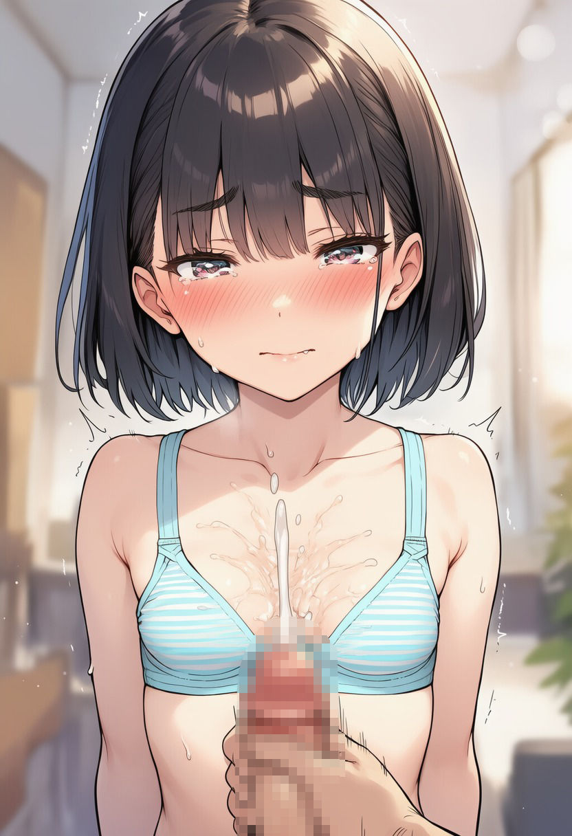 ジ○ニアブラにぶっかけ!(326枚分) 画像7