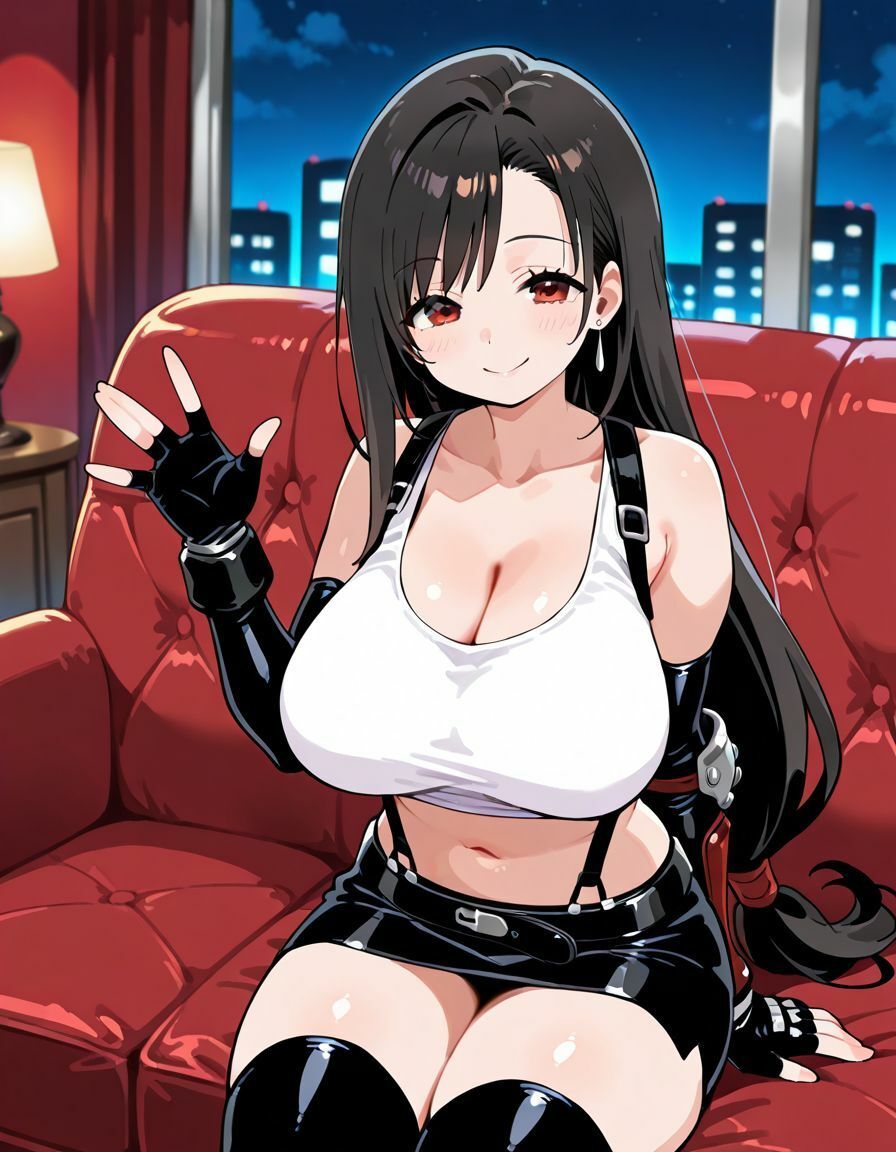 サンプル画像5:ティファちゃんとドスケベH部(PICT-AI) [d_658071]