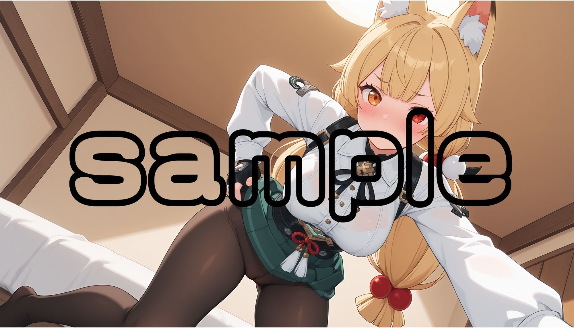 サンプル画像2:安心してください、履いてるのだわ(120×75の部屋) [d_658196]