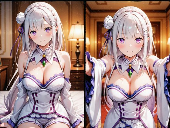 サンプル画像1:エミ〇ア  初夜記録(おとなミルク) [d_658267]