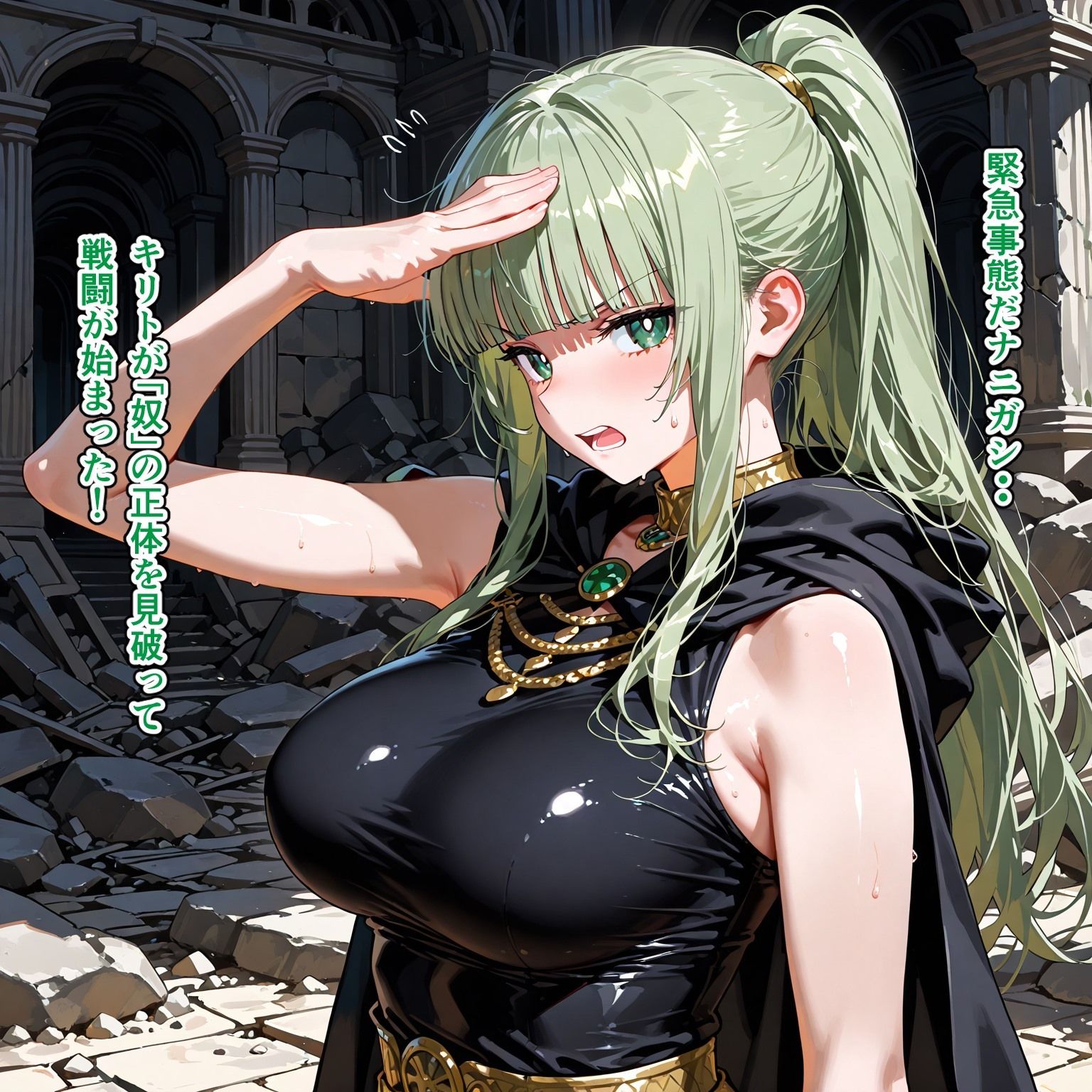 サンプル画像1:吸穴鬼「直葉編3」(迷人) [d_658349]