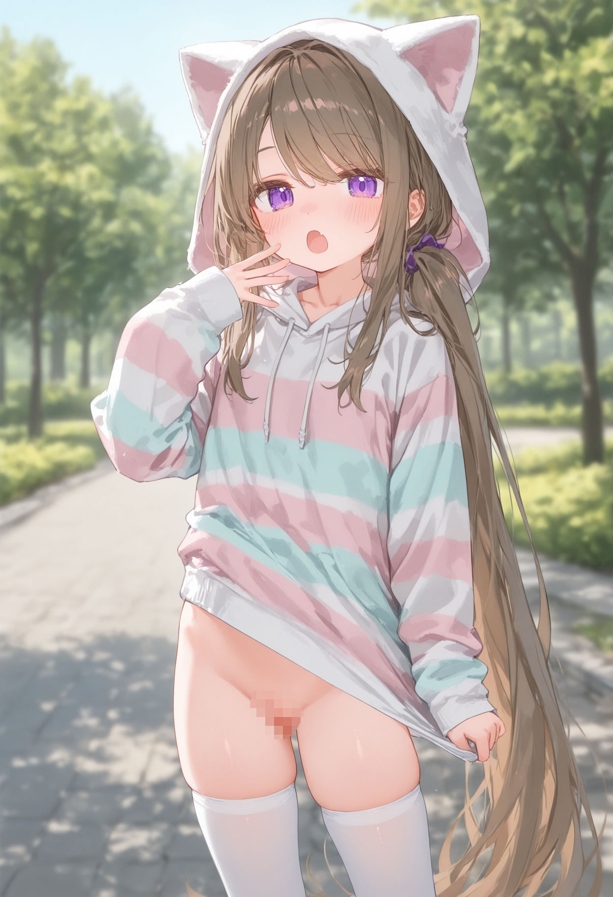 ねこみみぱーかーにーそっくす！！