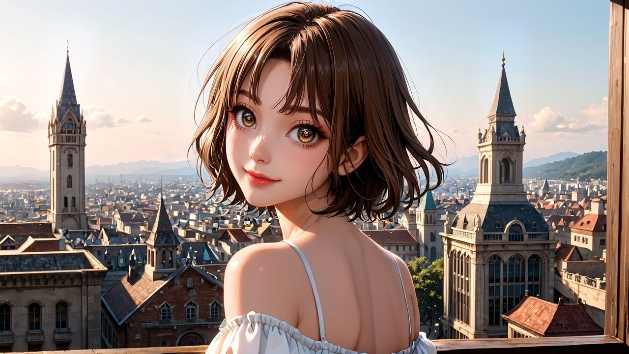 サンプル画像2:ヨーロッパでイチャラブ旅行 eri 1(アーティア) [d_658416]