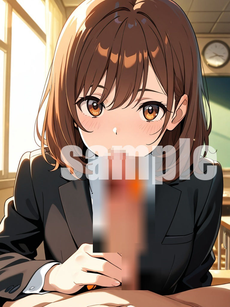 サンプル画像4:教育実習生〜保健体育の授業〜(8ゲート) [d_658431]