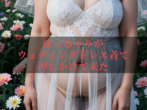 ぽっちゃりがウェディングドレス着て押しかけて来た