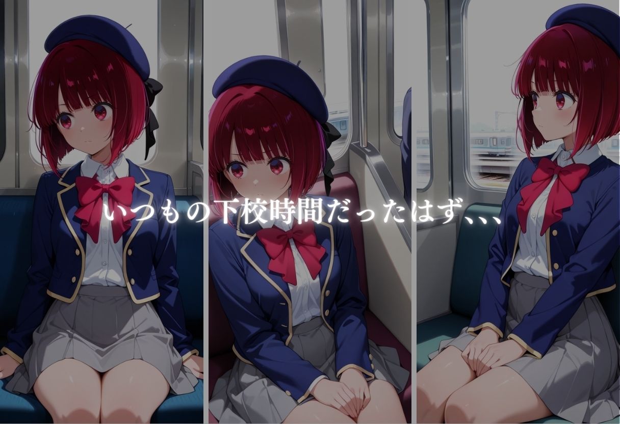 サンプル画像3:痴●鉄道【有馬かな編】(さかも) [d_658553]