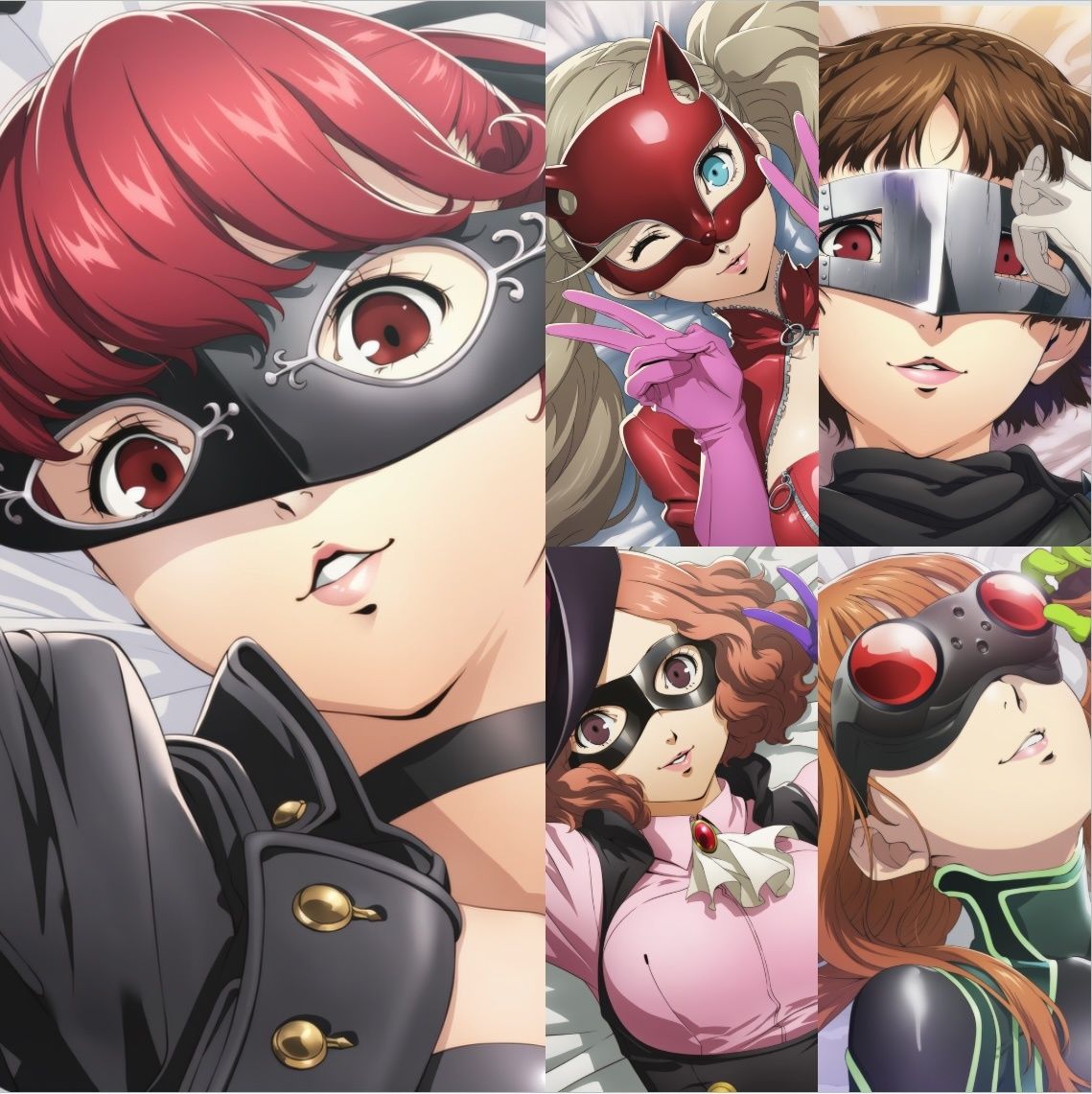 サンプル画像1:世間を騒がせた怪盗団のお顔にひたすらぶっかけ(Ferrappuccino-FPart) [d_658601]