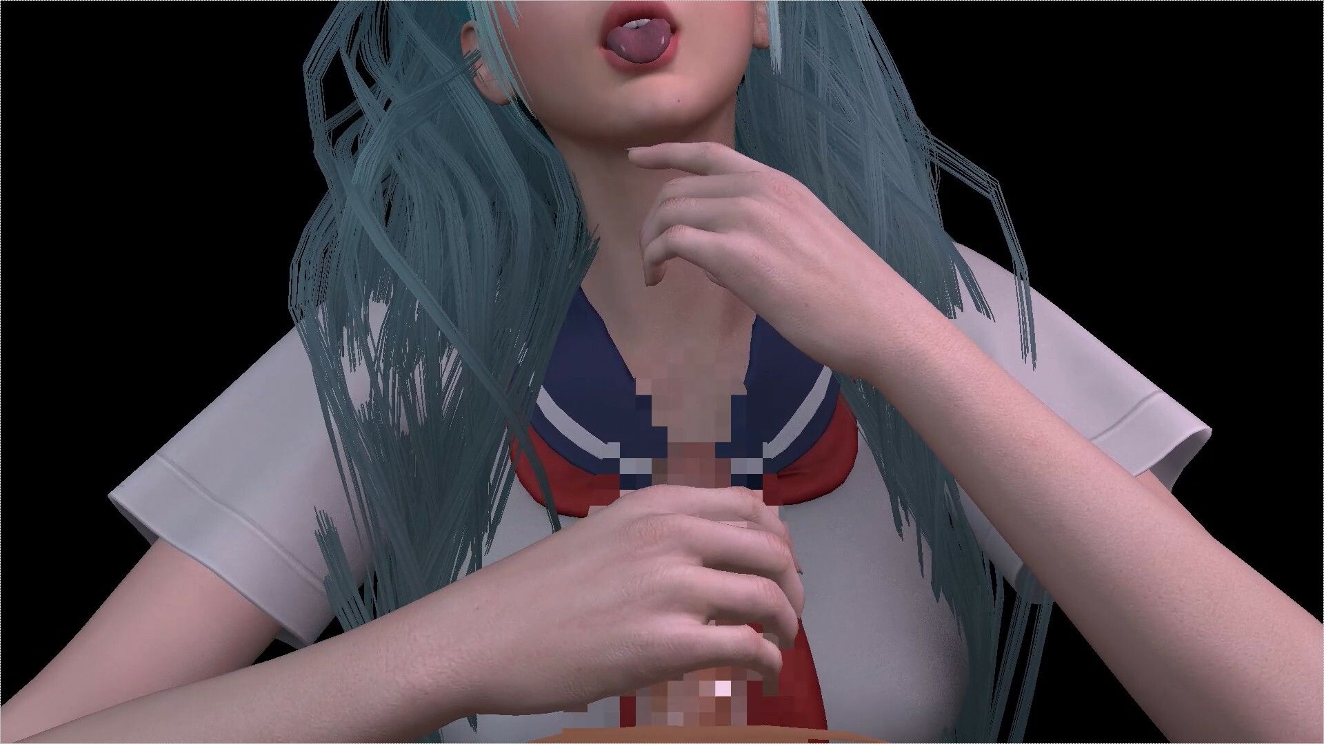 【ROMV305】初音ミク「手こきフェラチオパイズリぶっかけお掃除フェラJKセーラー服」 画像1
