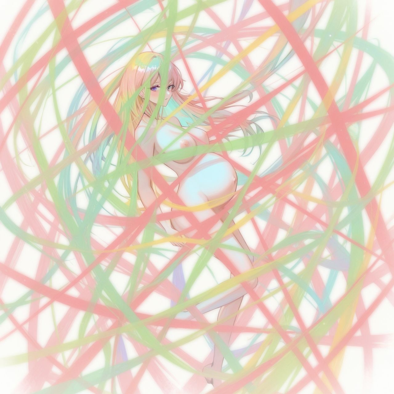 サンプル画像5:幻想妊婦的なイラスト集(髀肉) [d_658650]