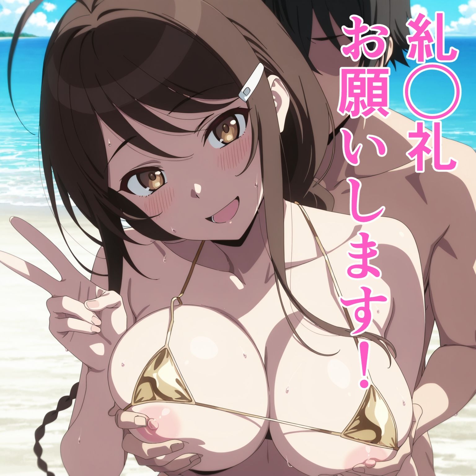 サンプル画像1:糺◯礼 お願いします！(鉄郎) [d_658758]