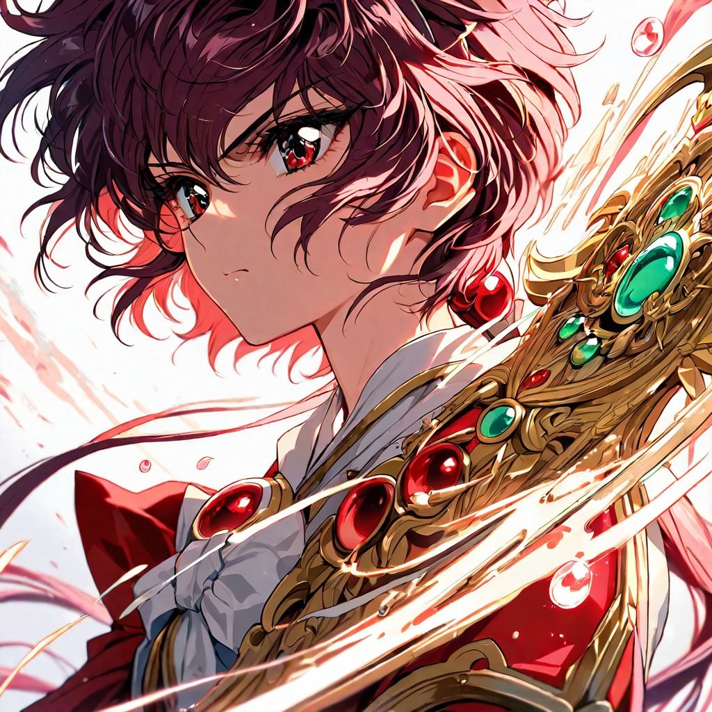 サンプル画像1:触手輪●  魔法騎士ヒカル(aiヒロインクリエイト) [d_658770]