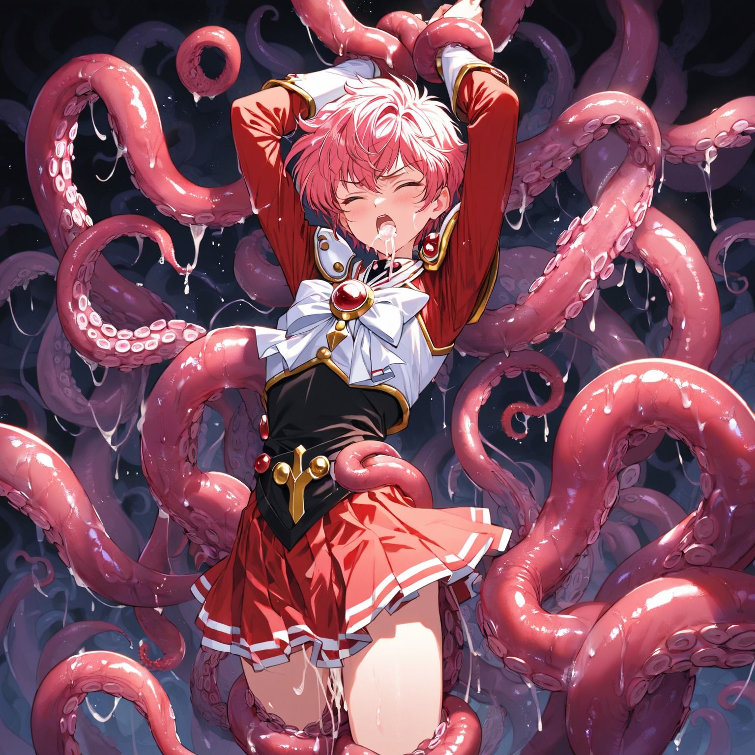 サンプル画像5:触手輪●  魔法騎士ヒカル(aiヒロインクリエイト) [d_658770]