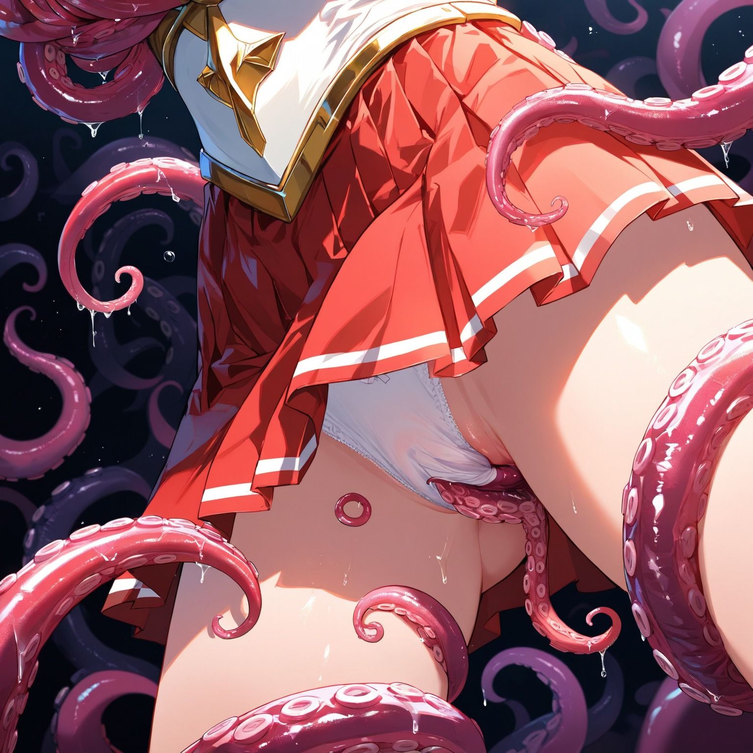 サンプル画像6:触手輪●  魔法騎士ヒカル(aiヒロインクリエイト) [d_658770]