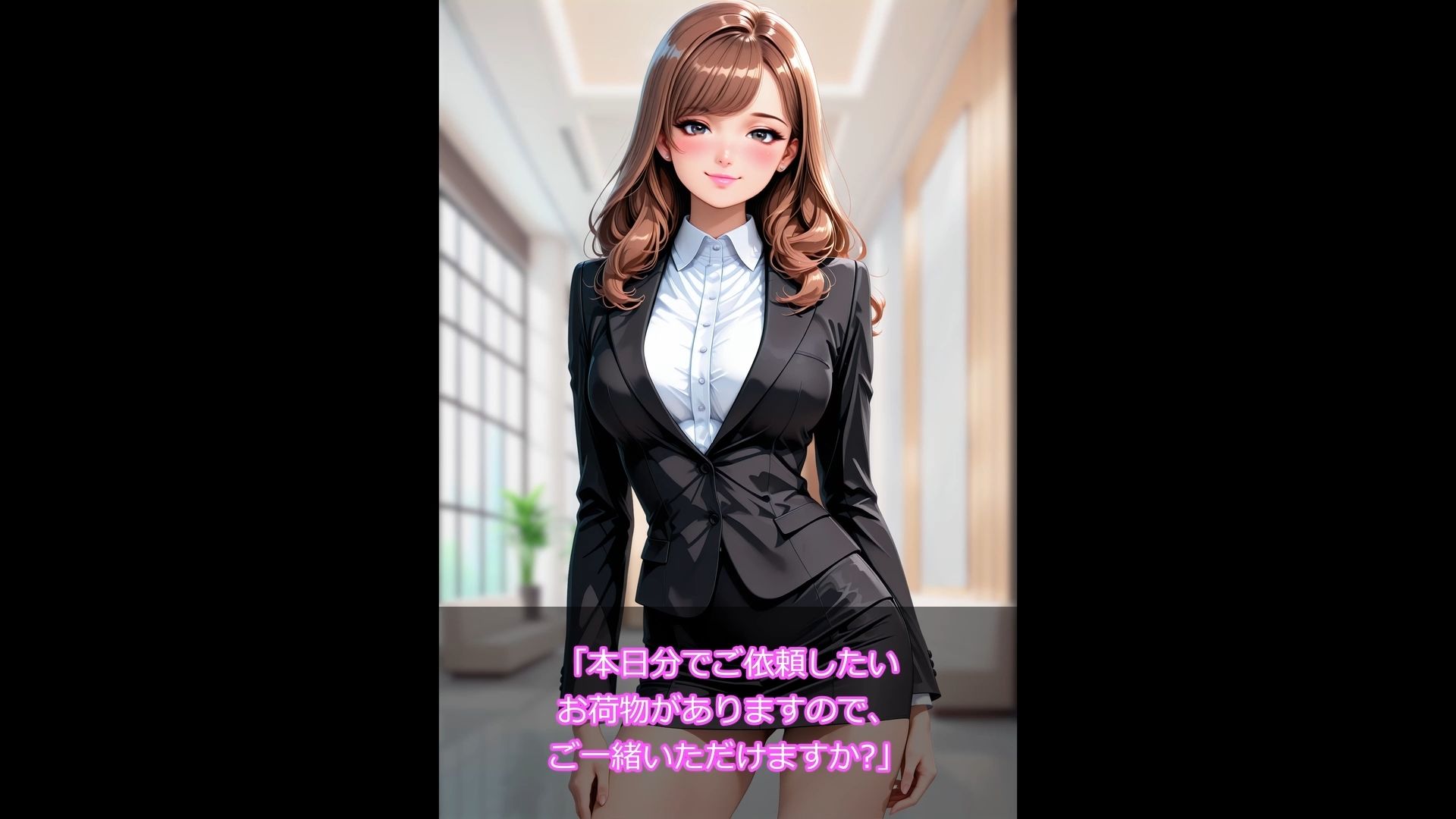 サンプル画像4:受付嬢の桃尻収穫祭(釈迦インフィニティ) [d_658924]