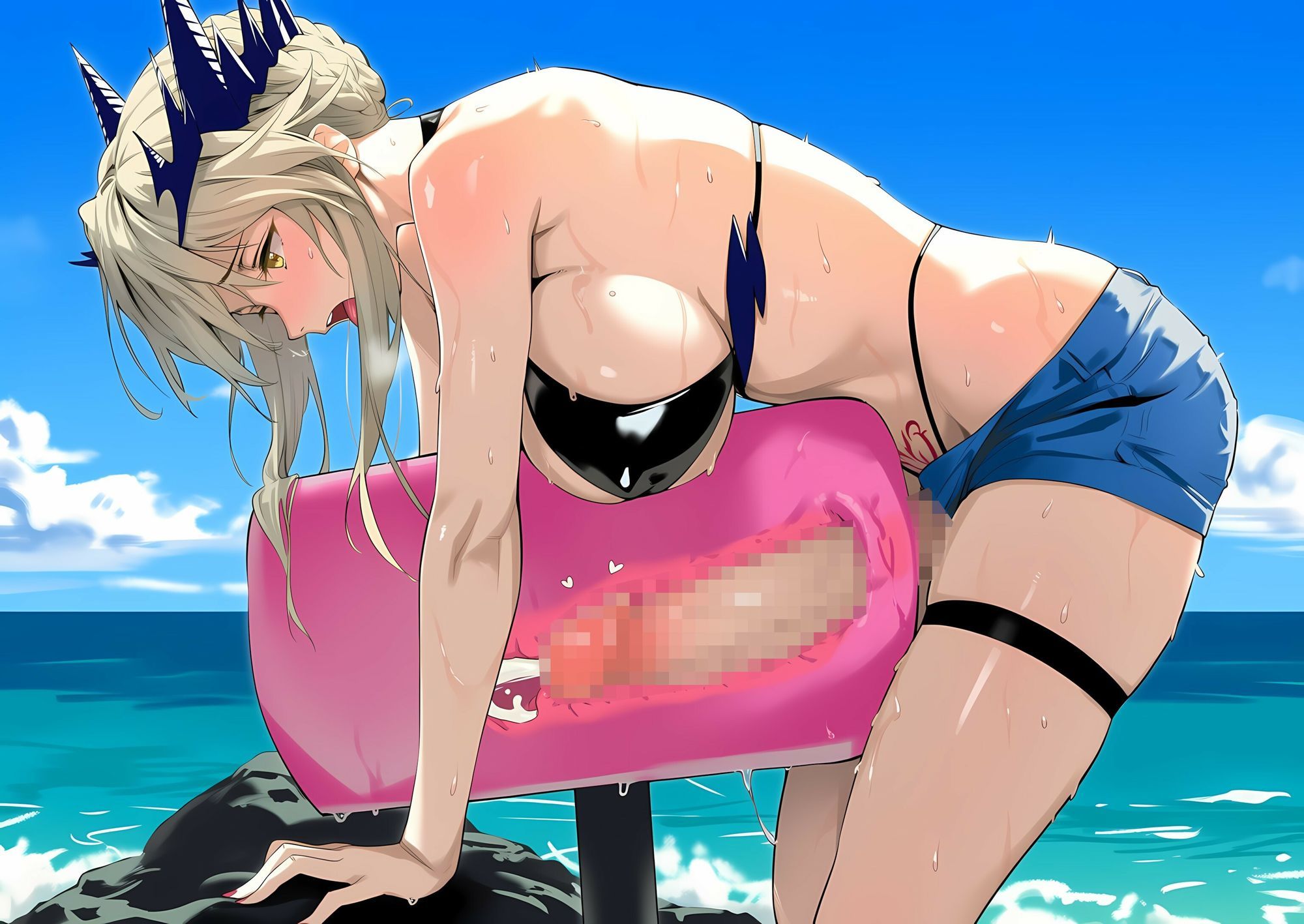 サンプル画像4:FGO アルトリア・ペンドラゴン ランサー × オルタ ランサー(futai) [d_658928]