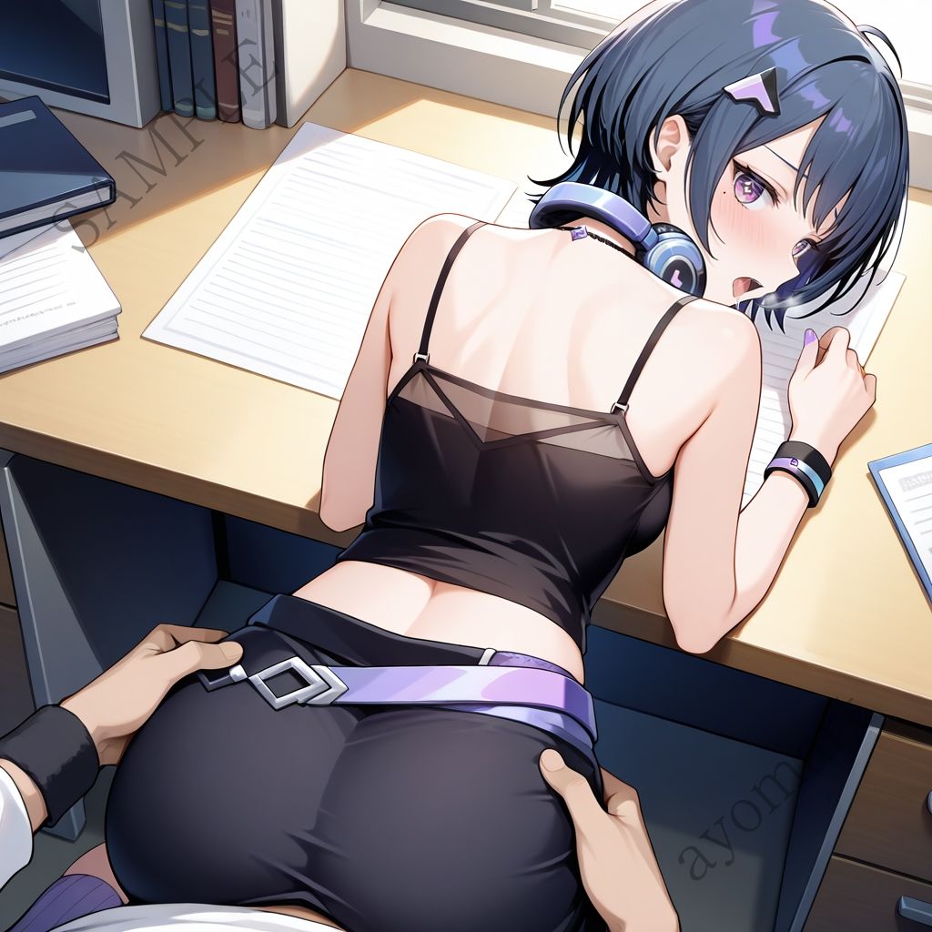 サンプル画像2:いつでもヤらせてくれるカノジョ。〜にじ〇んじ 小〇水透編〜(あよまーとdeep) [d_658945]