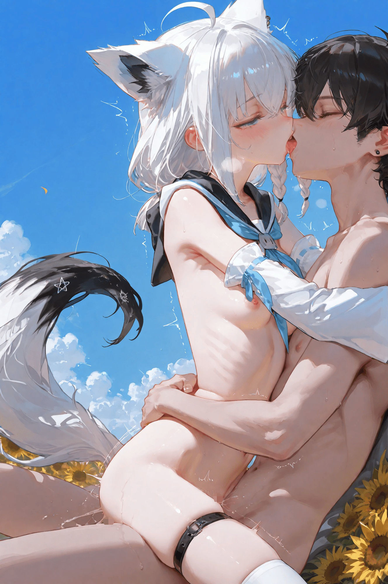 サンプル画像3:白上堕ち 〜もふもふは、もう帰れない〜 （3）(誘惑のささやき) [d_658963]