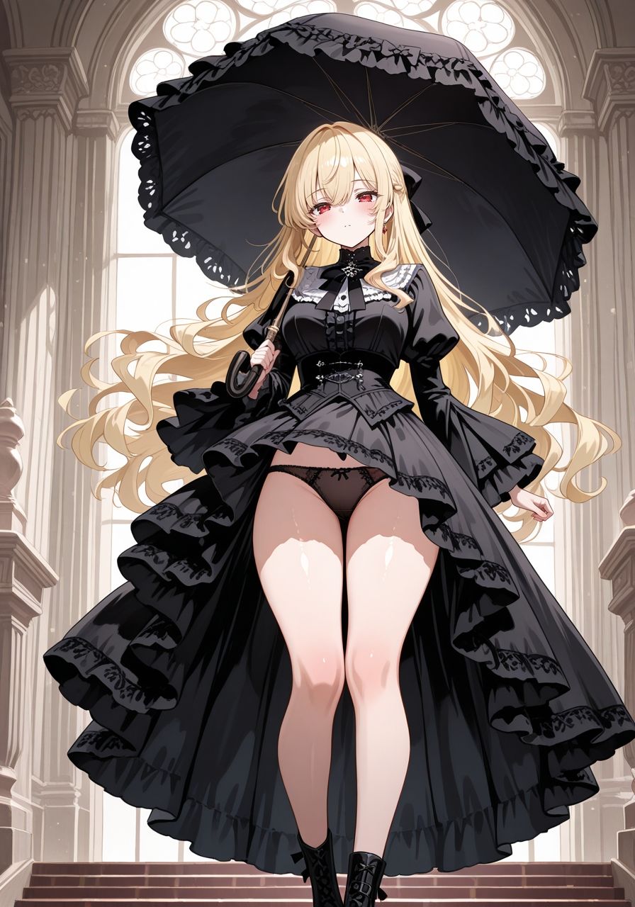 サンプル画像1:パンチラ天国(AI beauty Lab) [d_658971]