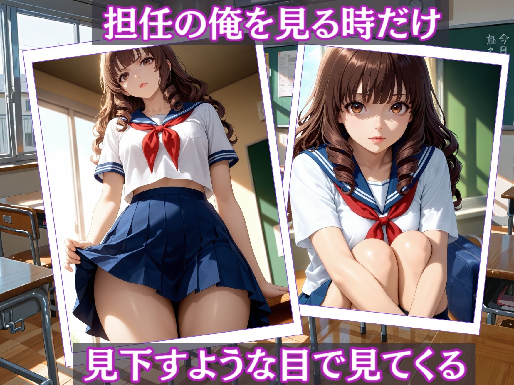 サンプル画像2:教師の逆襲〜わからせ調教 佐久間愛理(ひみつ学園) [d_658993]