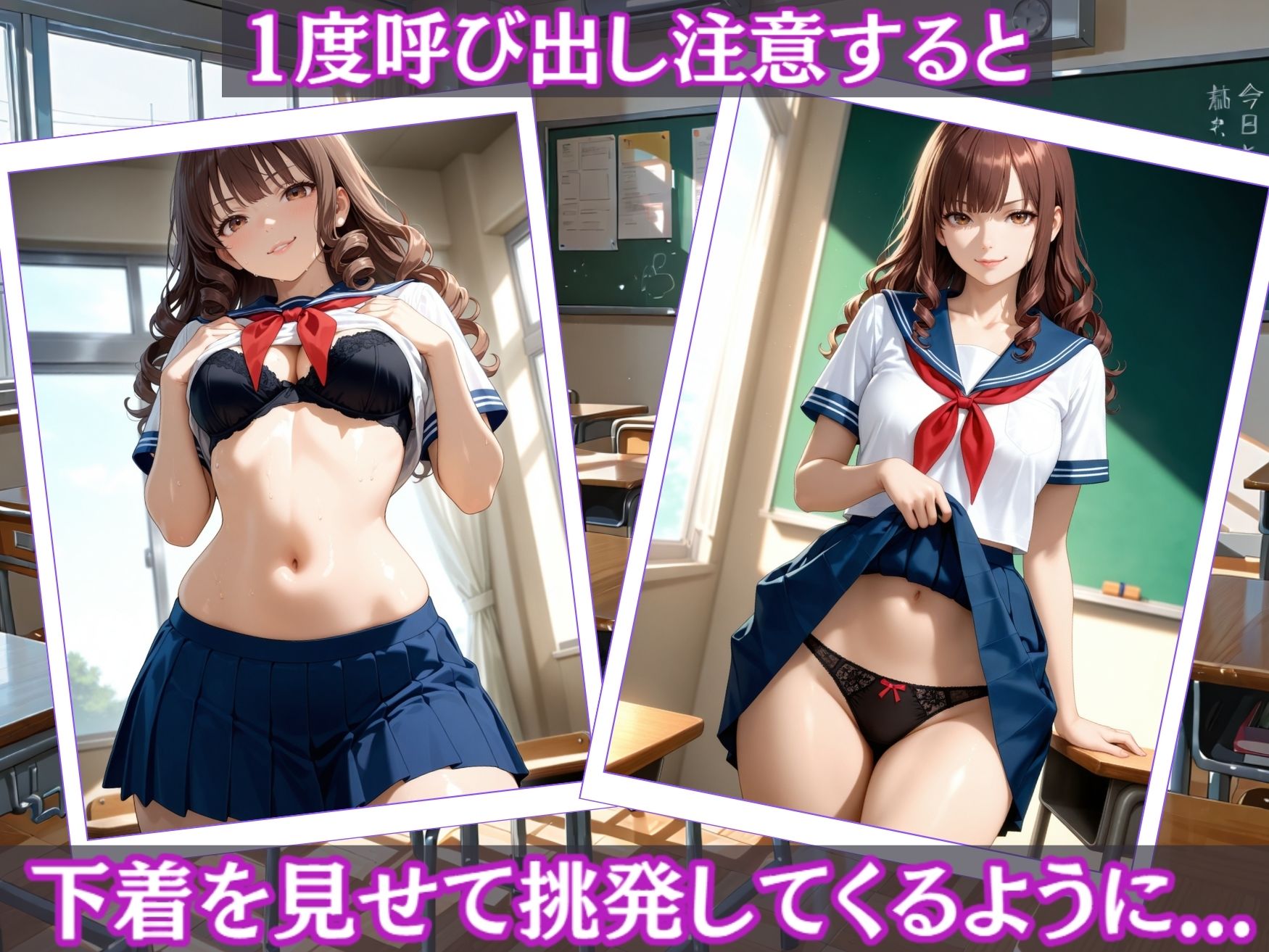 サンプル画像3:教師の逆襲〜わからせ調教 佐久間愛理(ひみつ学園) [d_658993]