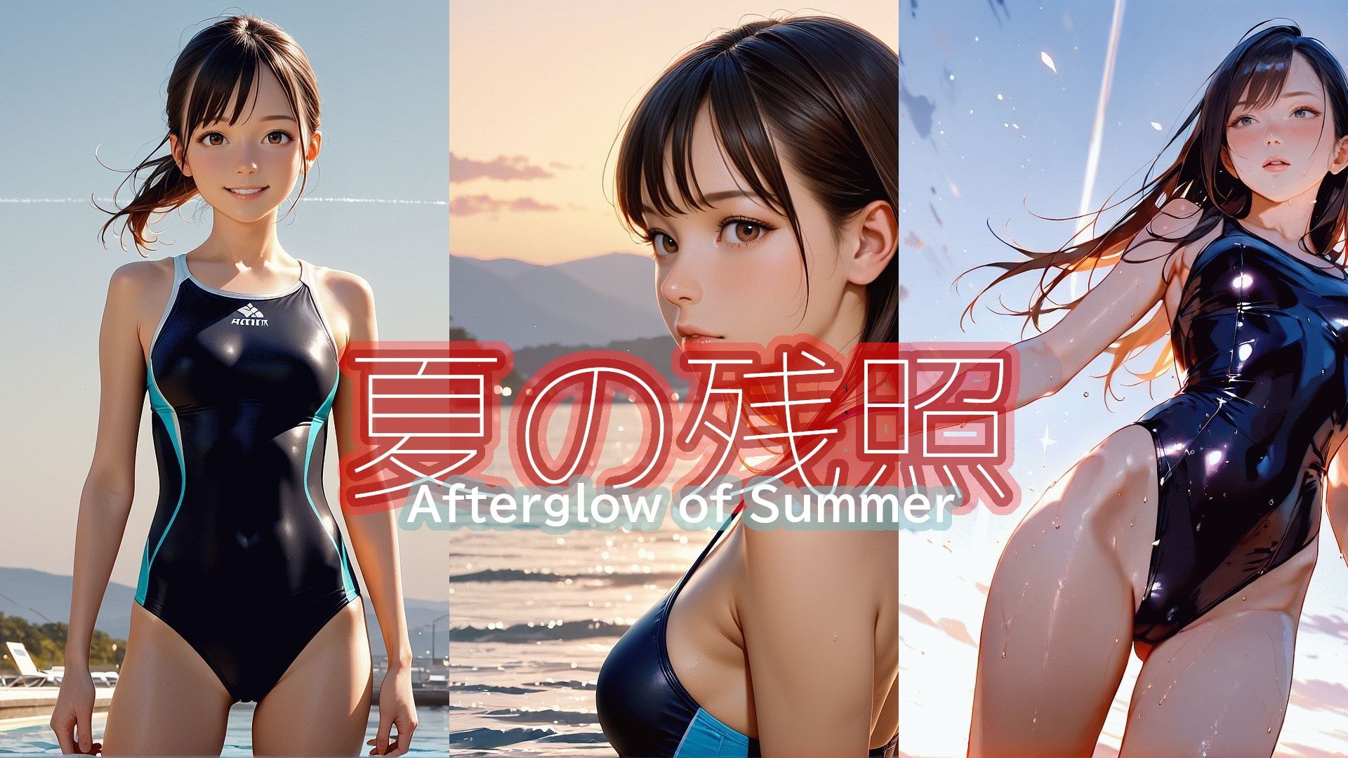 サンプル画像1:夏の残照 – Afterglow of Summer -(Gugh Gouf Burgers) [d_659005]
