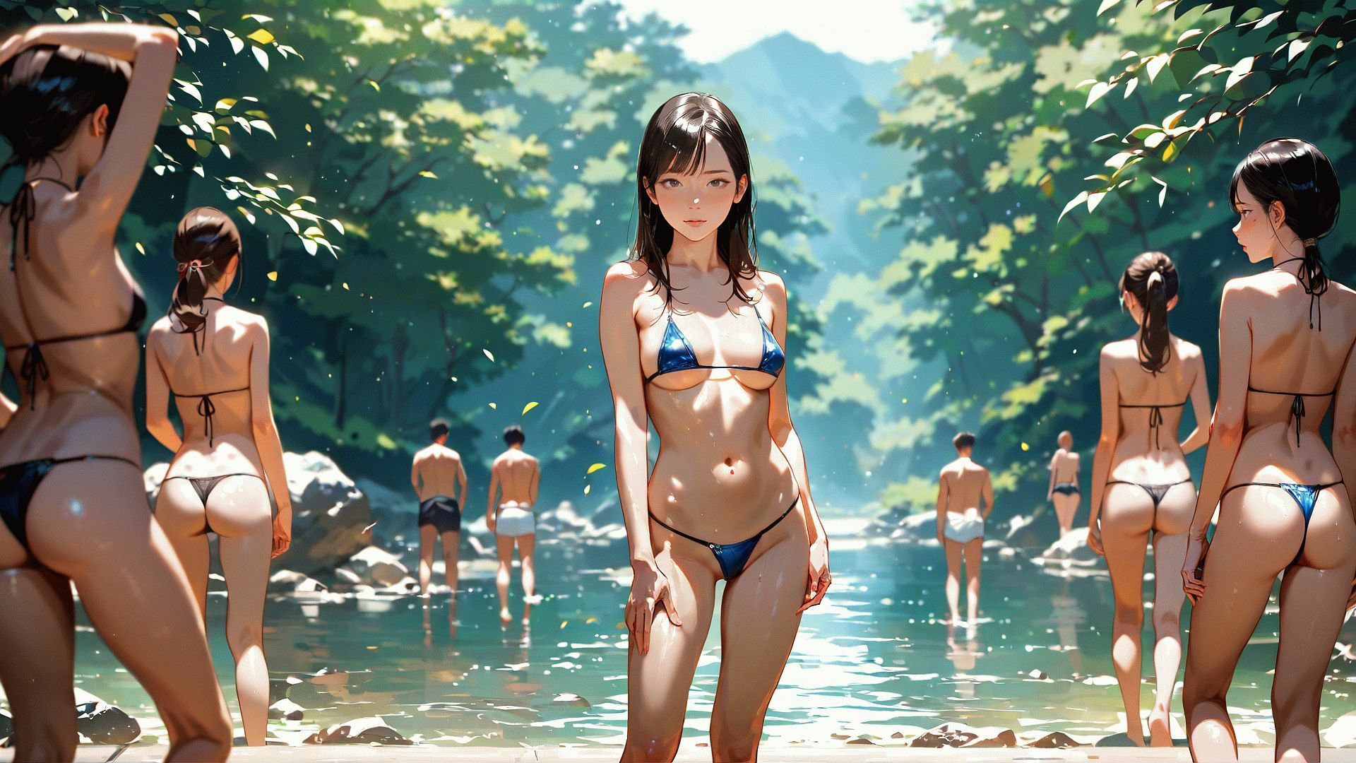 サンプル画像3:夏の残照 – Afterglow of Summer -(Gugh Gouf Burgers) [d_659005]