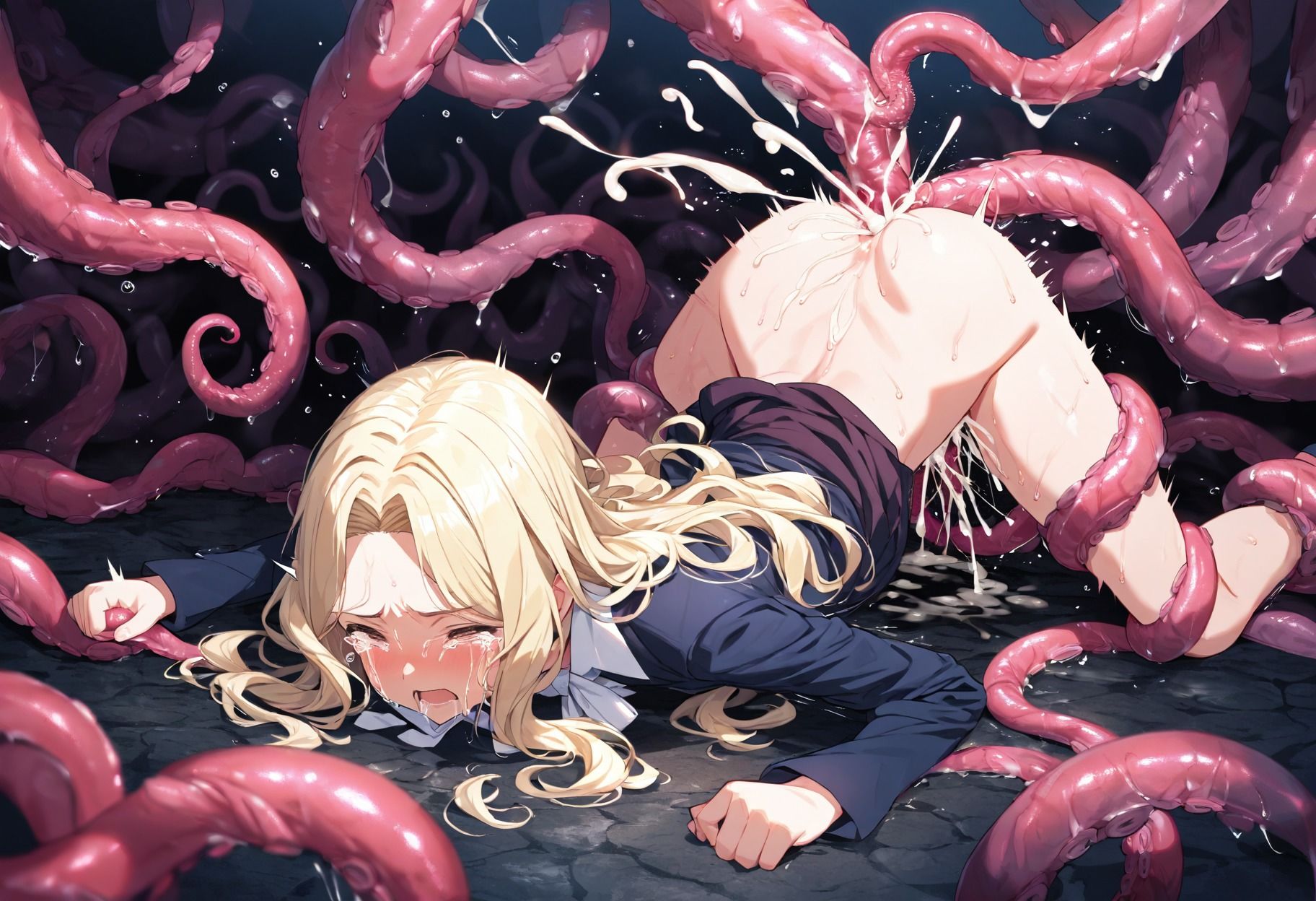 サンプル画像6:触手輪●  とある科学の超電●砲(aiヒロインクリエイト) [d_659044]