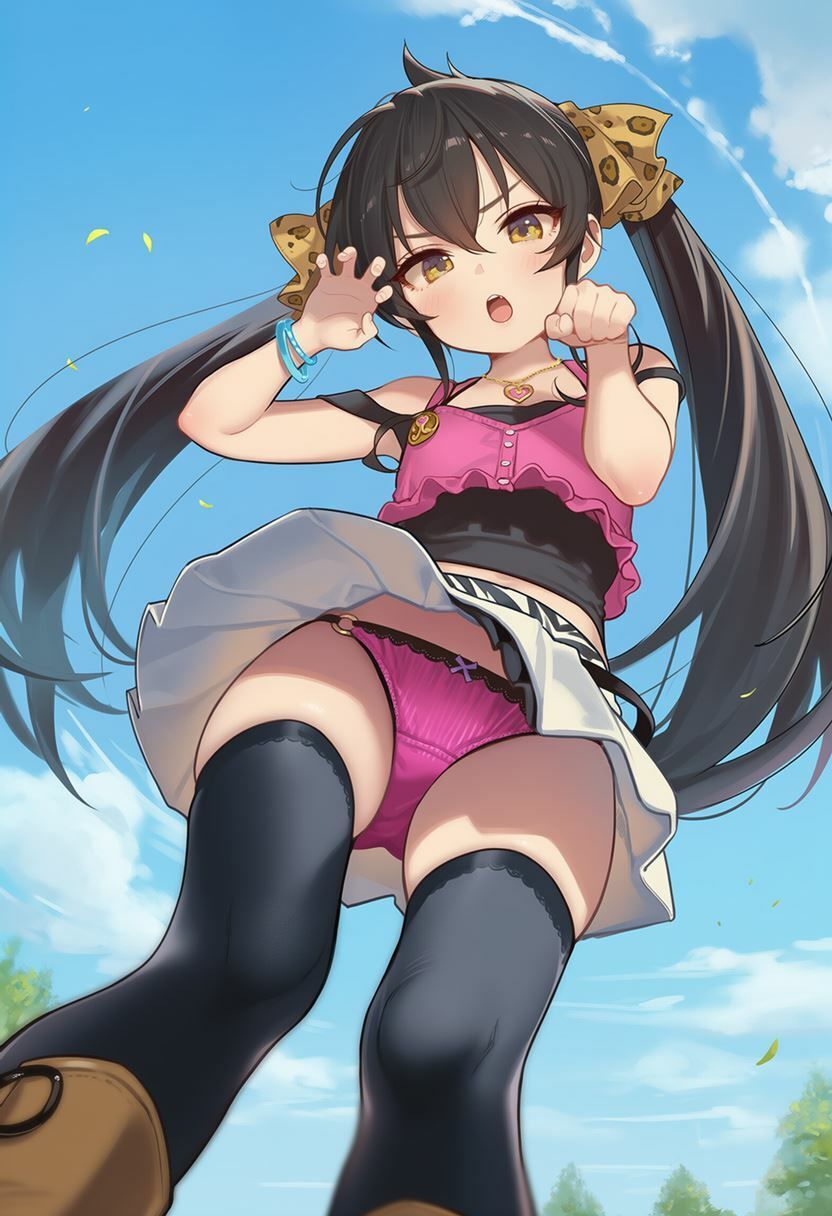 的場梨沙大量ぱんつ【アニメ風】7