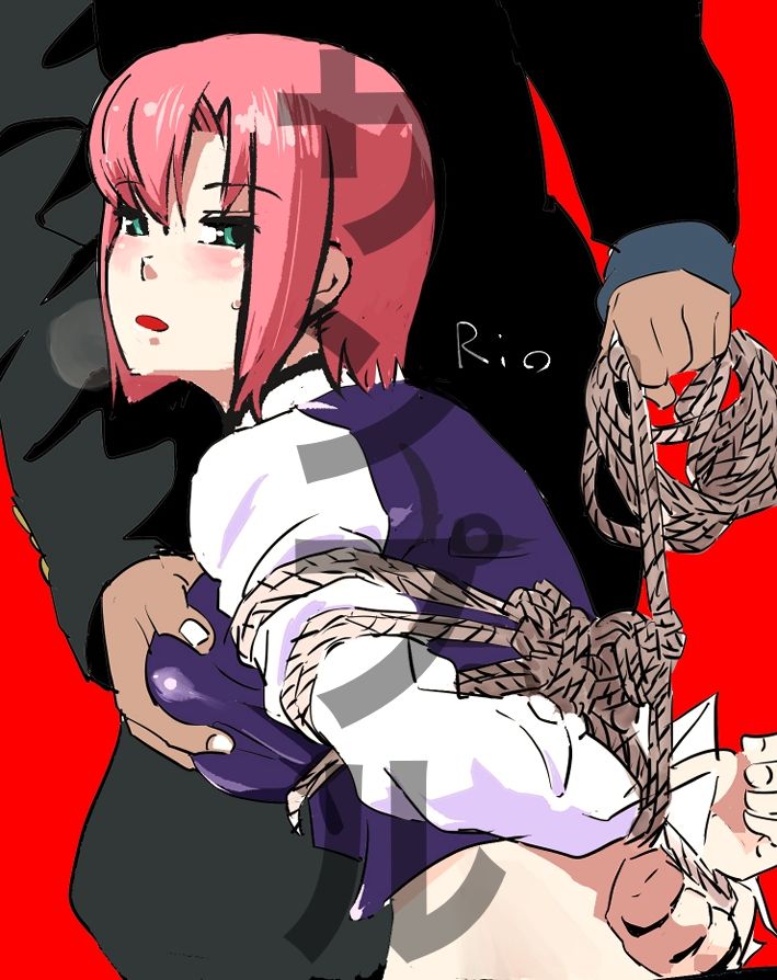 サンプル画像1:いろいろなキャラの緊縛・拘束・ボンデージ姿(しゃがみ小パンチ) [d_659093]