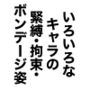 いろいろなキャラの緊縛・拘束・ボンデージ姿
