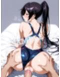 シャニマス  白瀬咲耶  競泳水着CG集