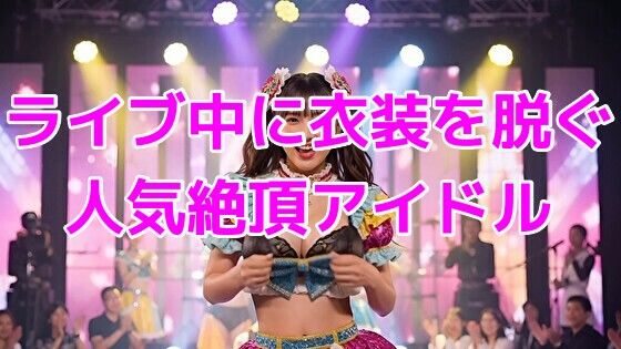 ライブ中に衣装を脱ぐ人気絶頂アイドル 画像1