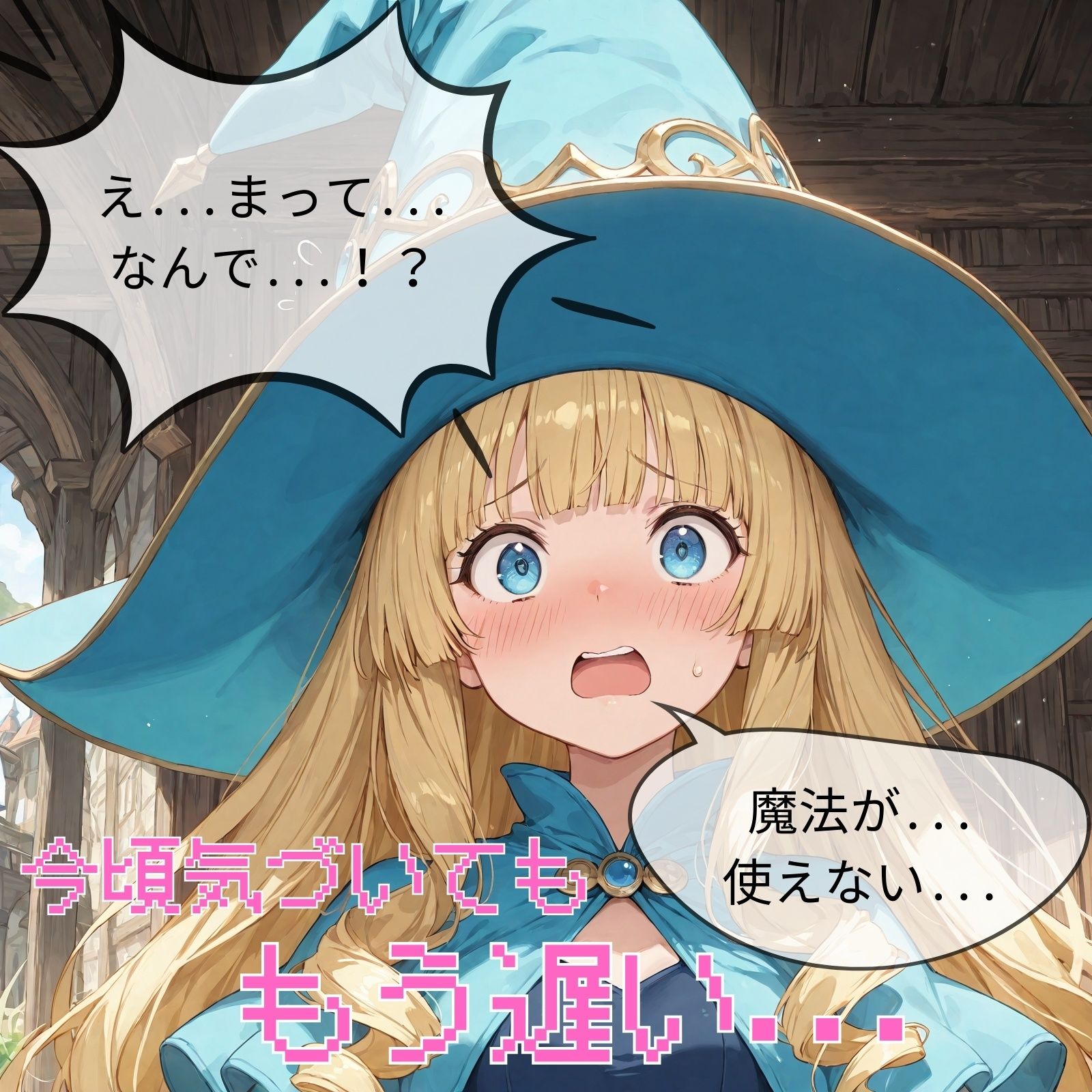 サンプル画像5:見下してきた女魔法使いを夜のスキルでわからせる！(JKロリーんぐ) [d_659258]