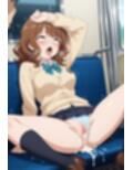 通勤電車で出会ったエッチなJK！アヘ顔になるまで大量中出しセックス！【豪華CG300枚収録】