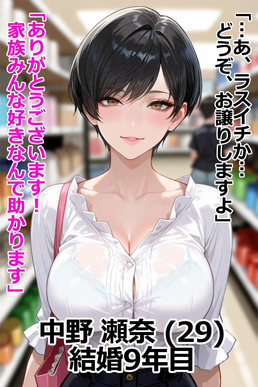 人妻はその男と会話してはいけない 即堕ち2コマ 画像6