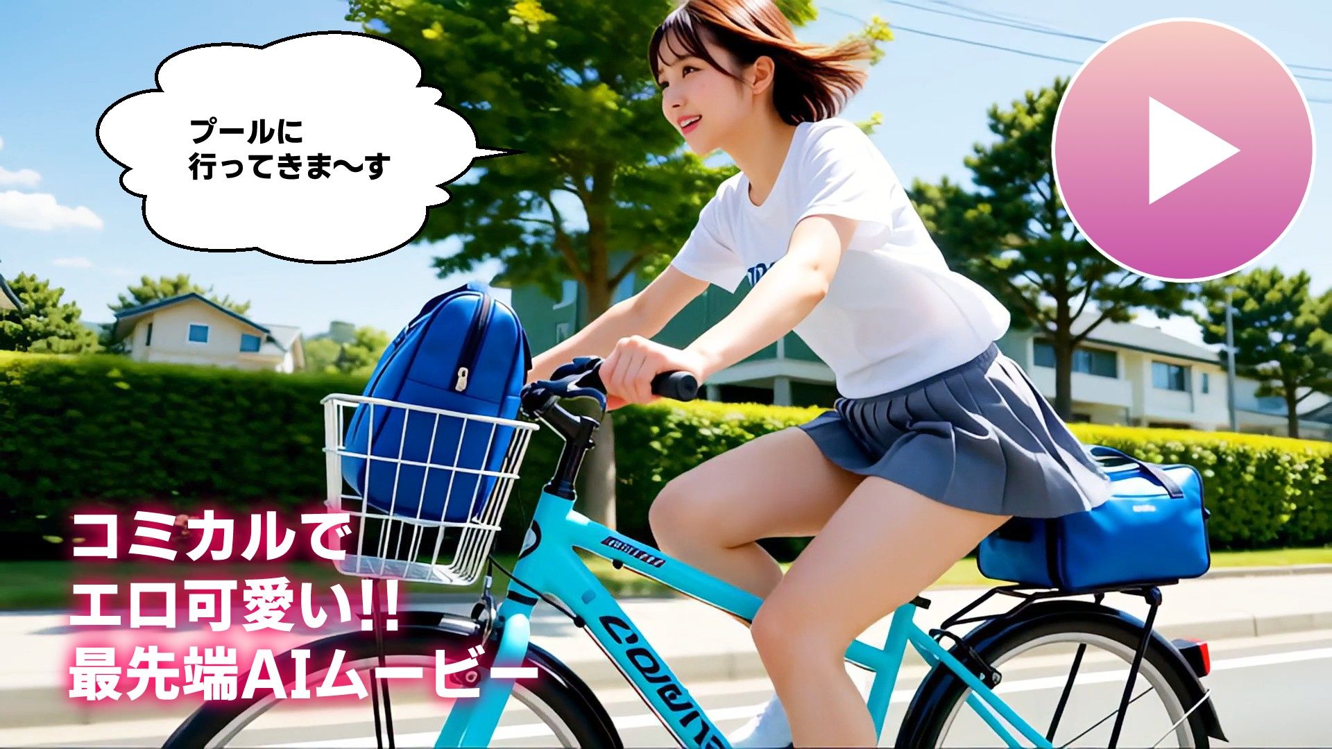 男水着チャレンジ！！大失敗で連続中出し＆抱えられおしっこ コメットパンチ エロ画像2