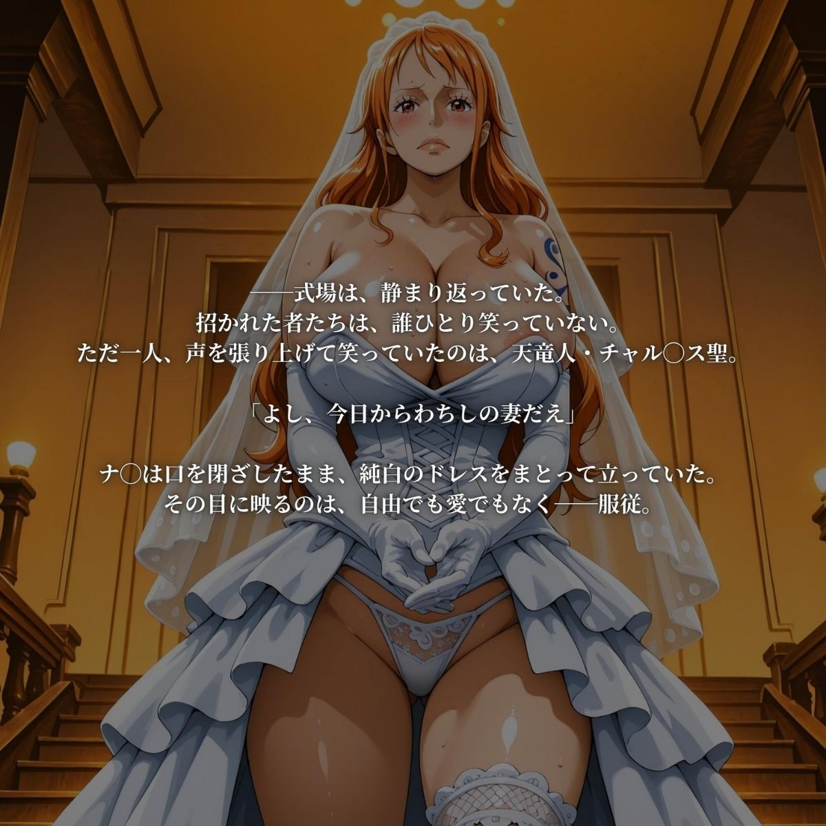 サンプル画像2:5億で飼われた泥棒猫 〜天竜人の妻になる〜(はらませてよ) [d_659407]