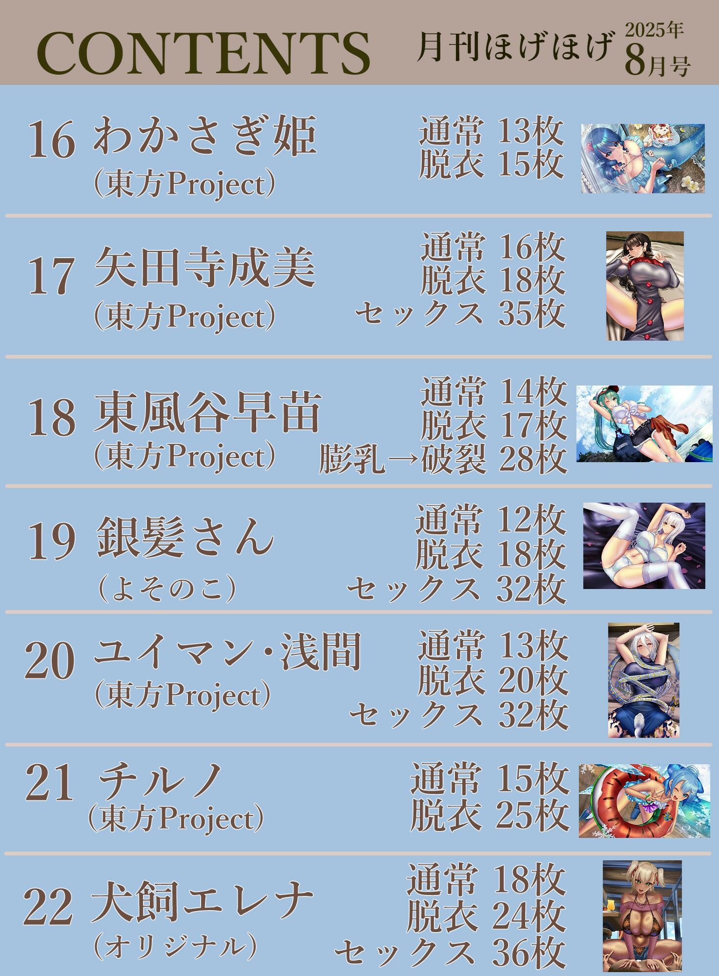 サンプル画像5:月刊ほげほげ2025年8月号(未熟な果実) [d_659492]