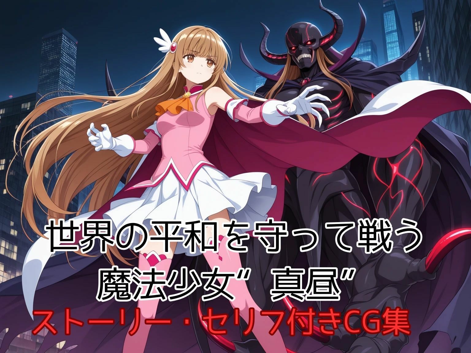 サンプル画像1:魔法少女真昼、怪人に堕つ(ピンクちゃん) [d_659556]